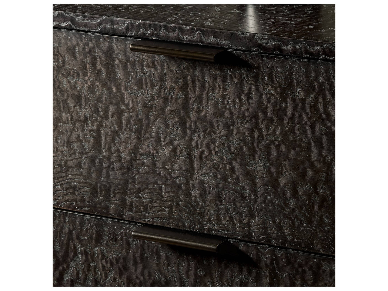 Stenson 3 Drawer Nightstand - Dark Tamo Ash Veneer by Four Hands