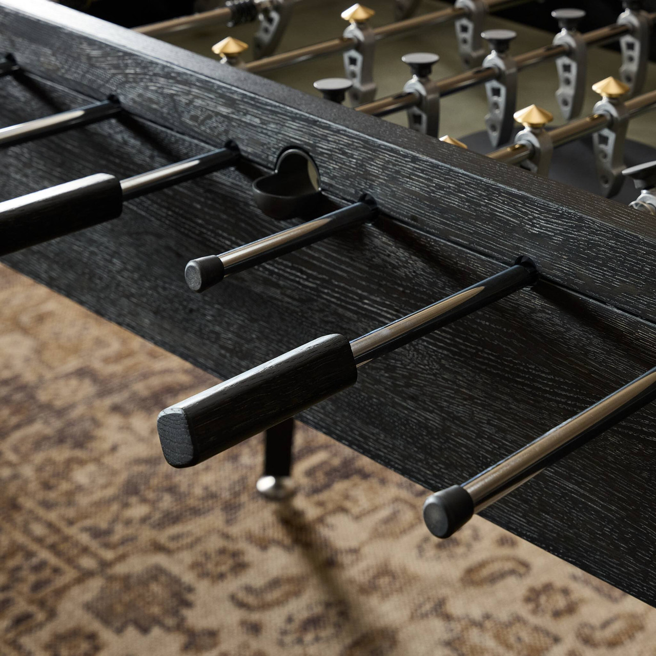 District Eight Foosball Table - Ebonized Oak by Four Hands Lifestyle