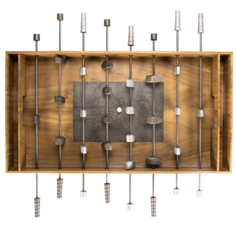 Foosball Table - Natural Brown Guanacaste by Four Hands Lifestyle