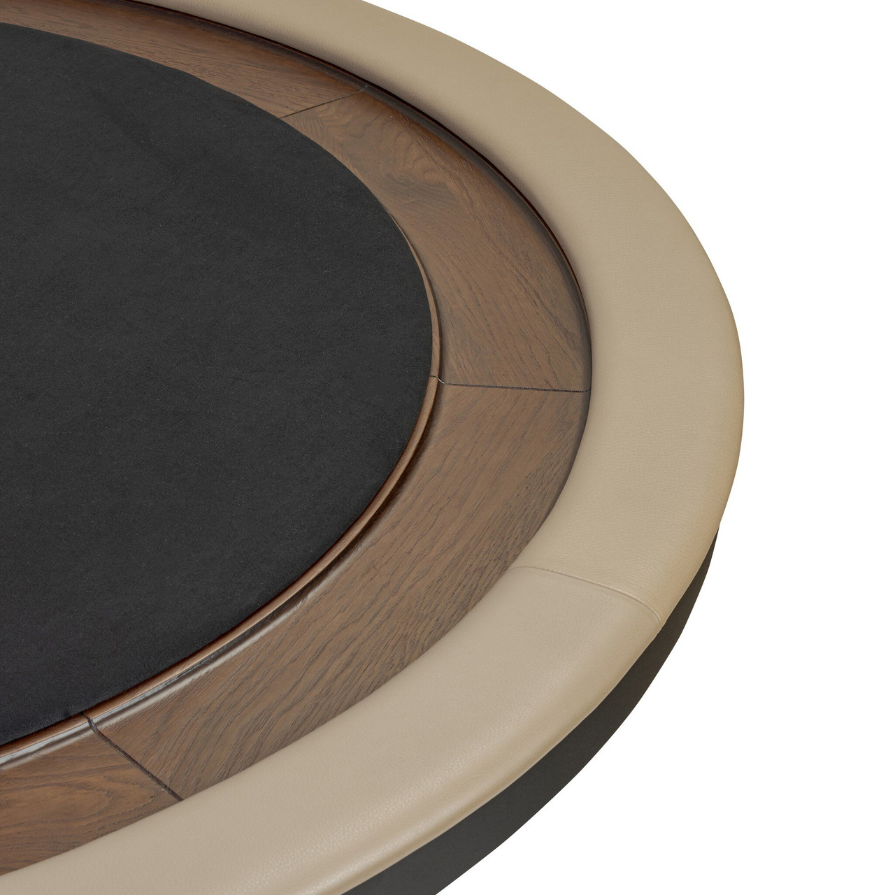 District Eight Poker Table - Smoked Oak by Four Hands