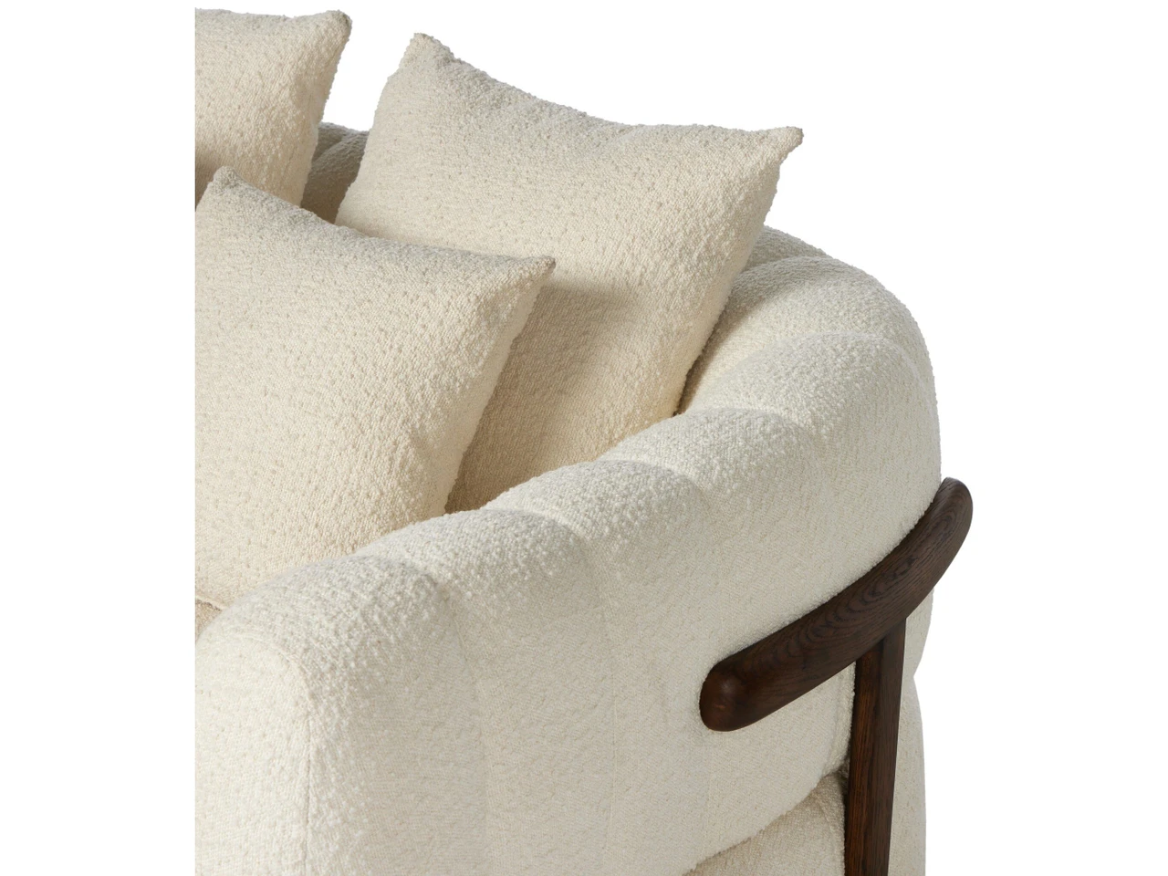 Doss Media Lounger - Altro Snow by Four Hands