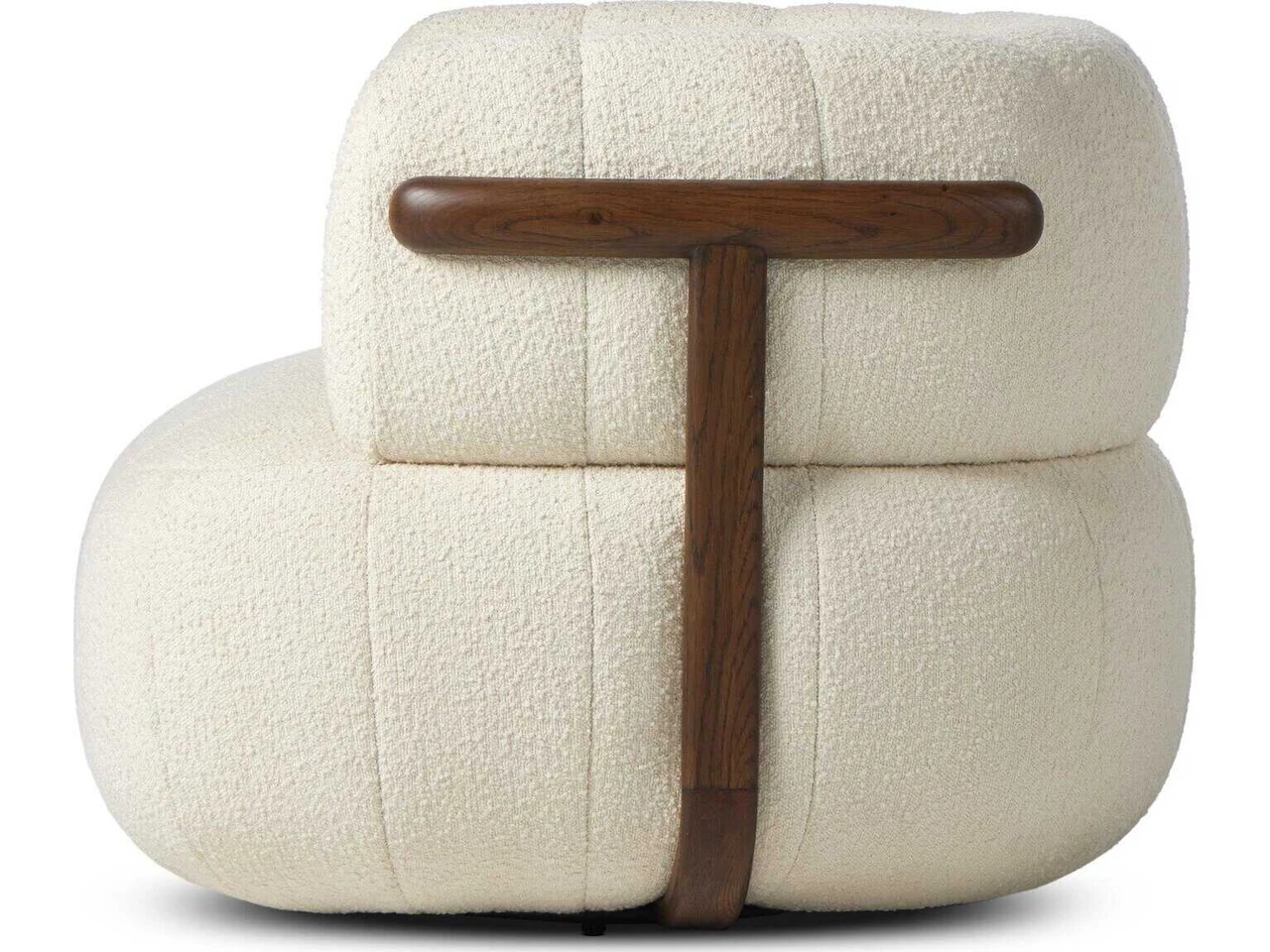 Doss Swivel Chair - Altro Snow by Four Hands