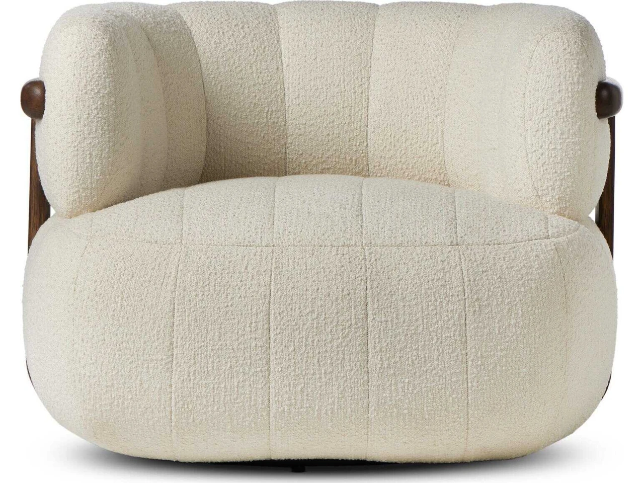 Doss Swivel Chair - Altro Snow by Four Hands
