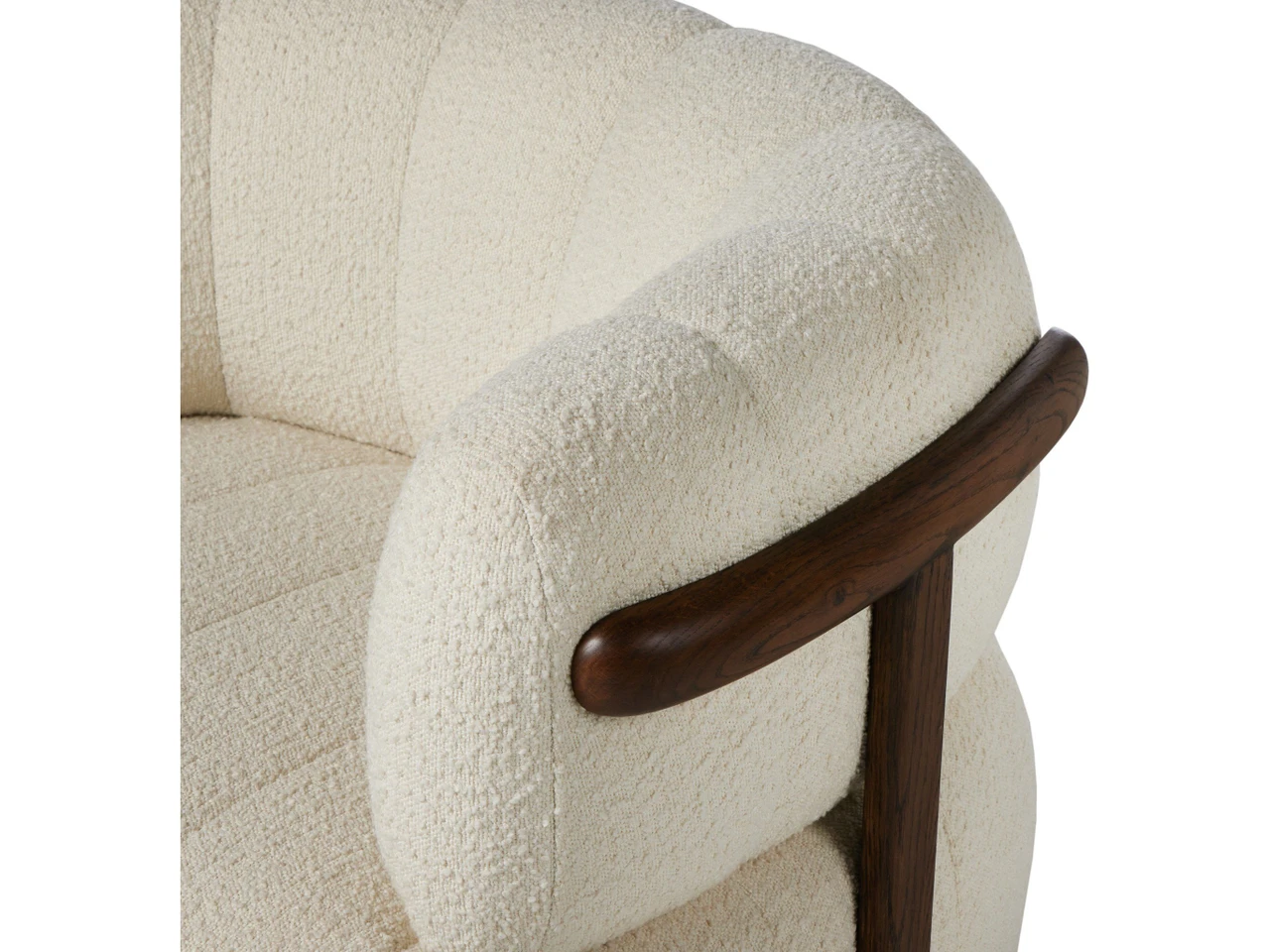 Doss Swivel Chair - Altro Snow by Four Hands