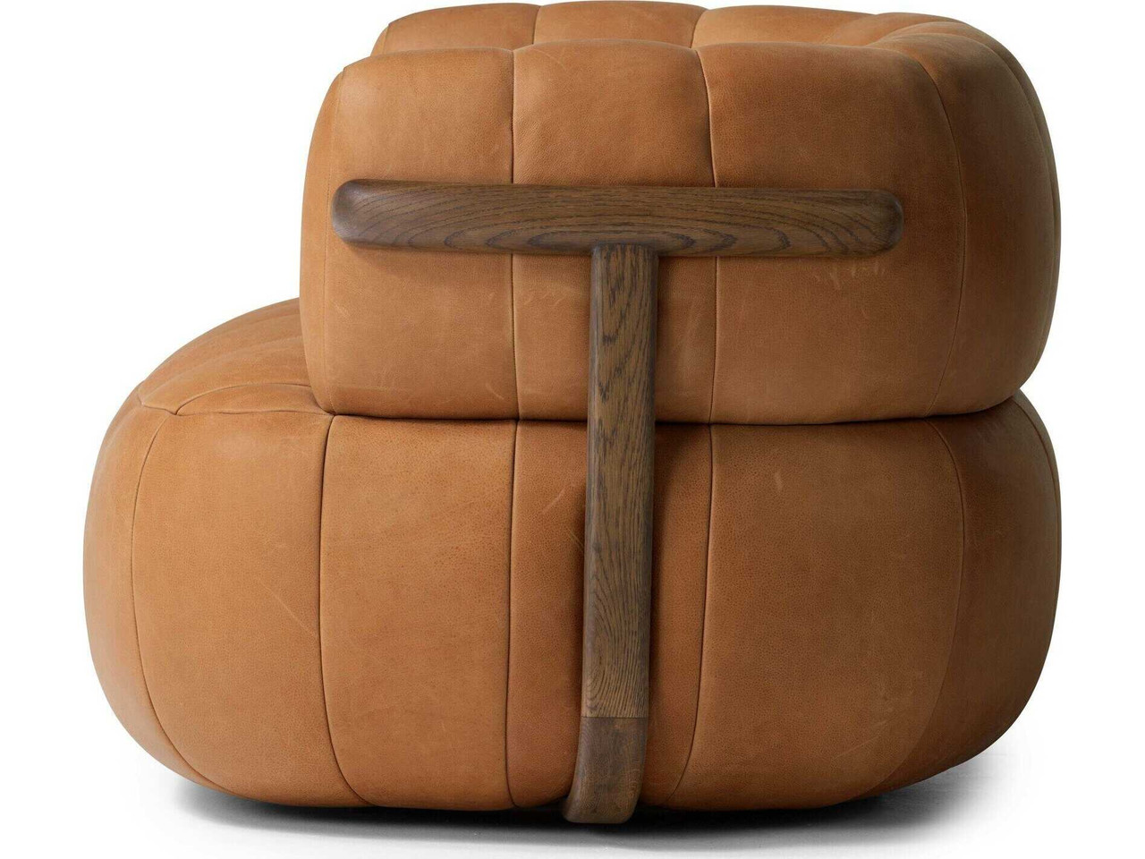Doss Swivel Chair - Palermo Cognac by Four Hands