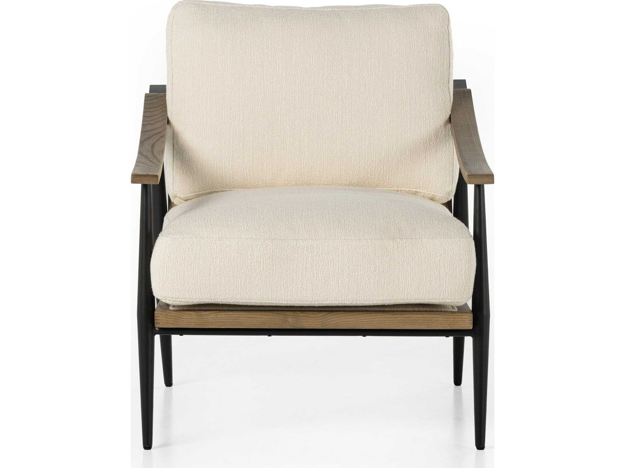 Kennedy Chair - Kerbey Ivory Performance Fabric by Four Hands