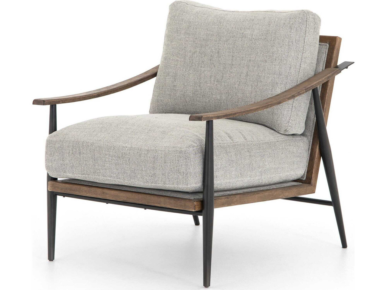 Kennedy Chair - Gabardine Grey by Four Hands