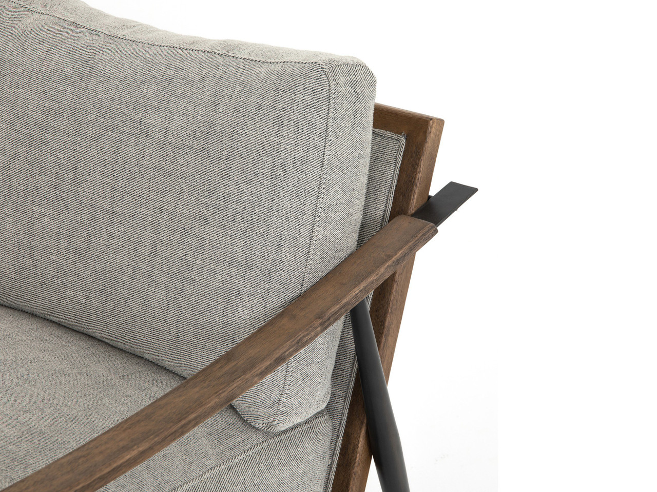 Kennedy Chair - Gabardine Grey by Four Hands