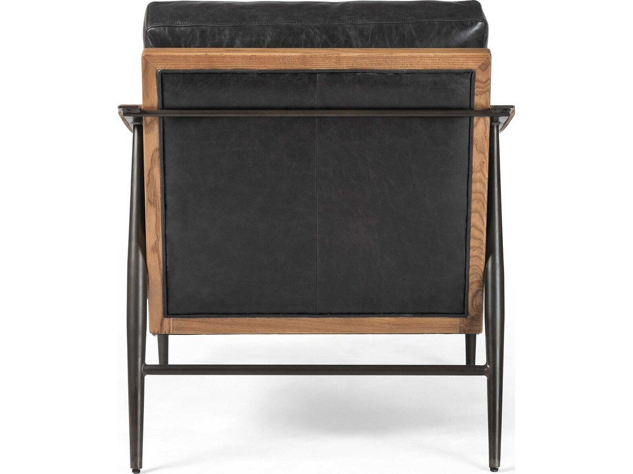 Kennedy Chair - Sonoma Black Leather by Four Hands