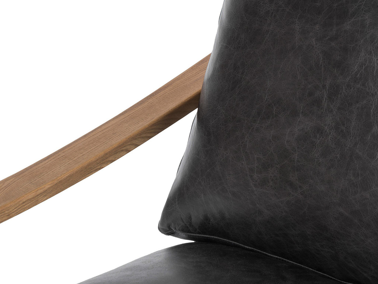 Kennedy Chair - Sonoma Black Leather by Four Hands