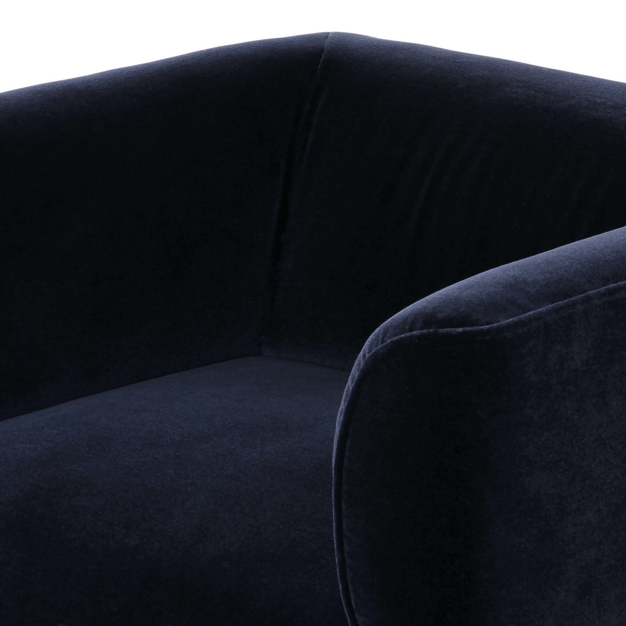 Pacey Swivel Accent Chair - Monte Navy by Four Hands