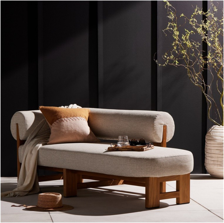 Malta Outdoor LAF Chaise - Faye Sand by Four Hands Lifestyle