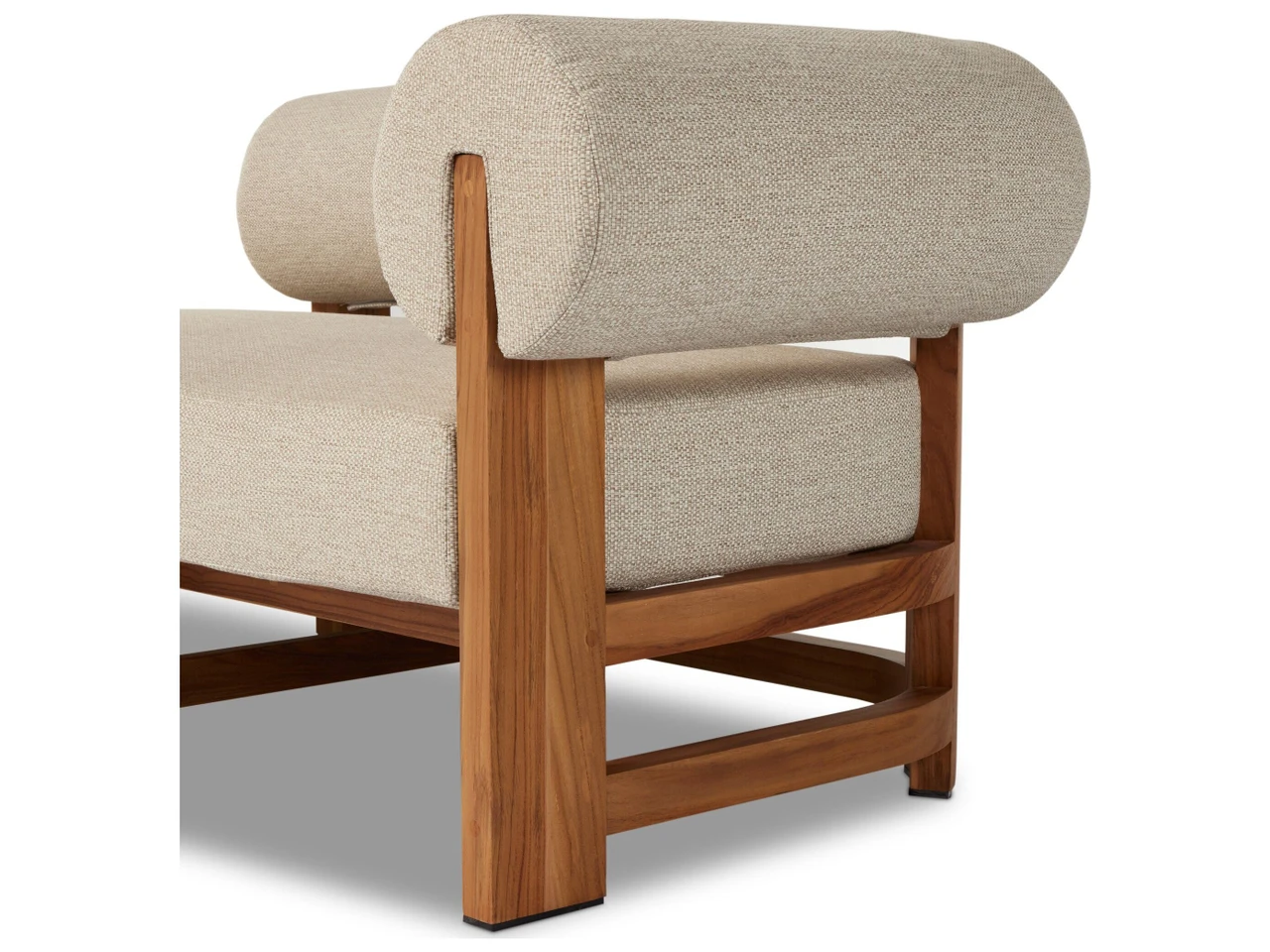 Malta Outdoor RAF Chaise - Faye Sand by Four Hands