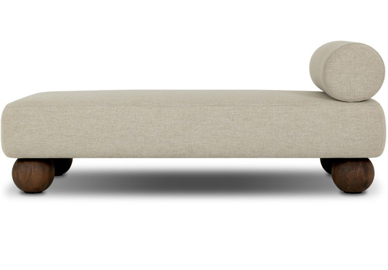 Leilani Outdoor Chaise - Alessi Buff by Four Hands