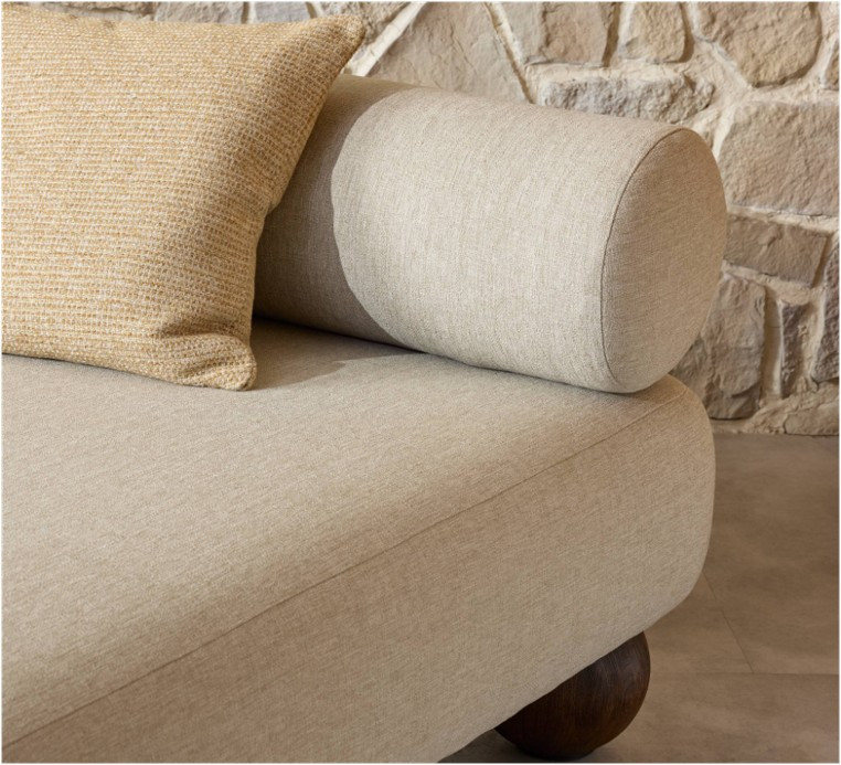Leilani Outdoor Chaise - Alessi Buff by Four Hands Lifestyle