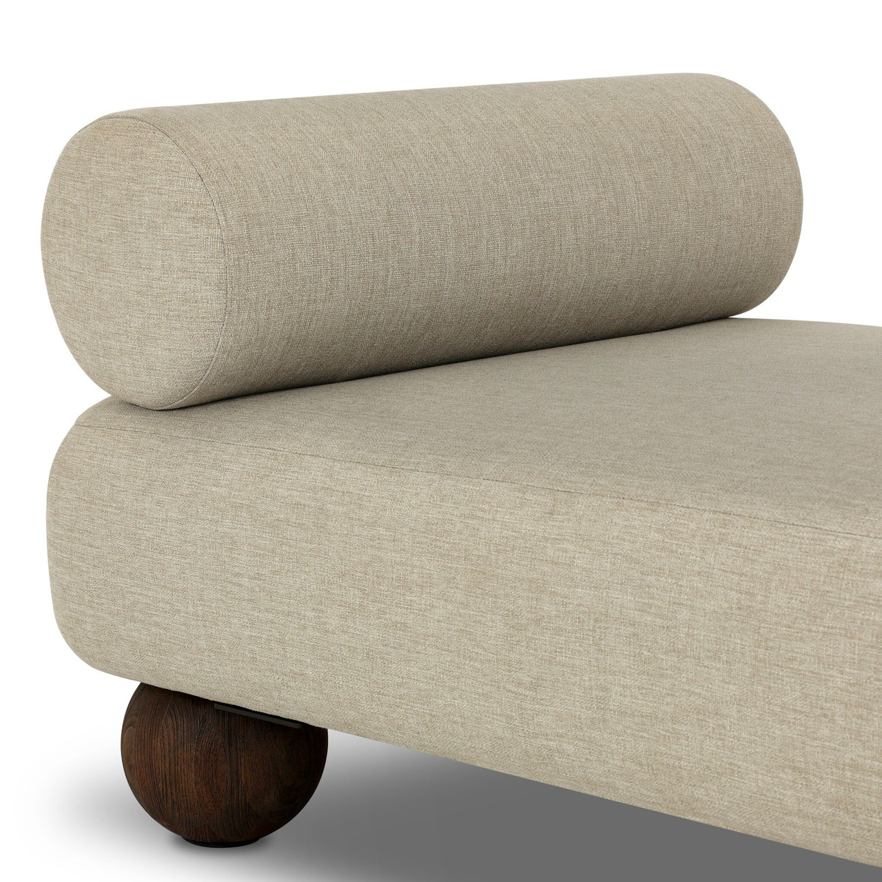 Leilani Outdoor Chaise - Alessi Buff by Four Hands