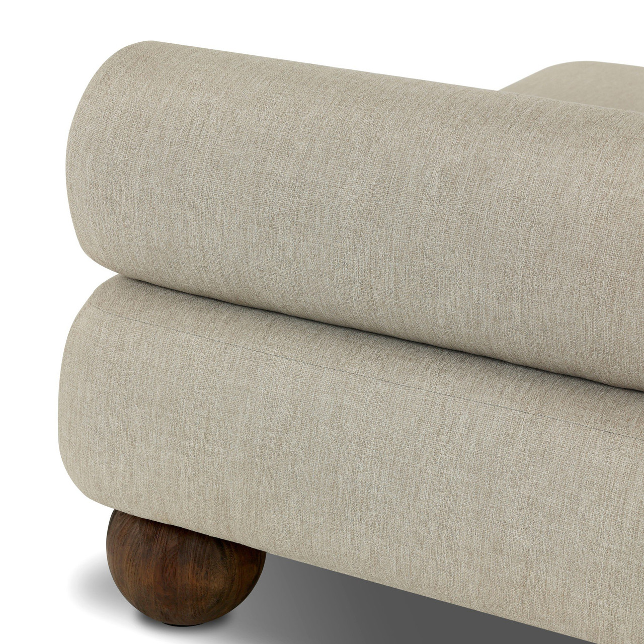 Leilani Outdoor Chaise - Alessi Buff by Four Hands