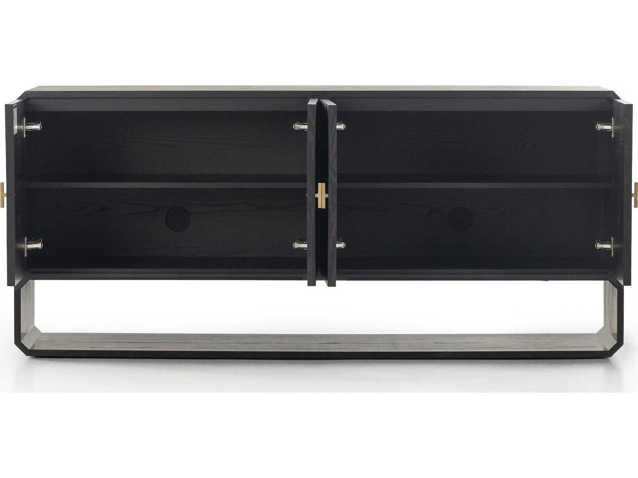 Caspian Sideboard - Black Ash Veneer by Four Hands