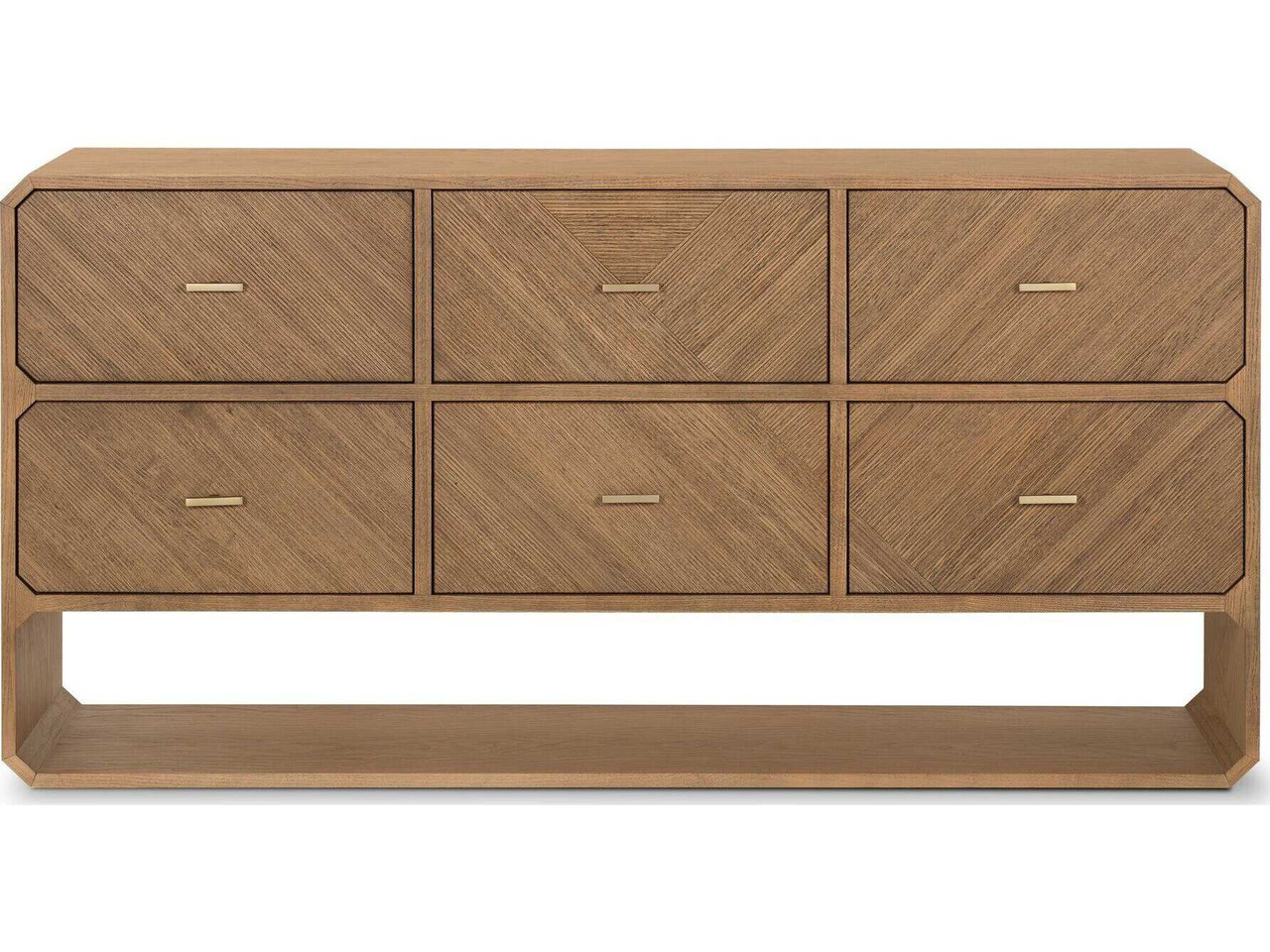 Caspian 6 Drawer Dresser - Natural Ash Veneer by Four Hands