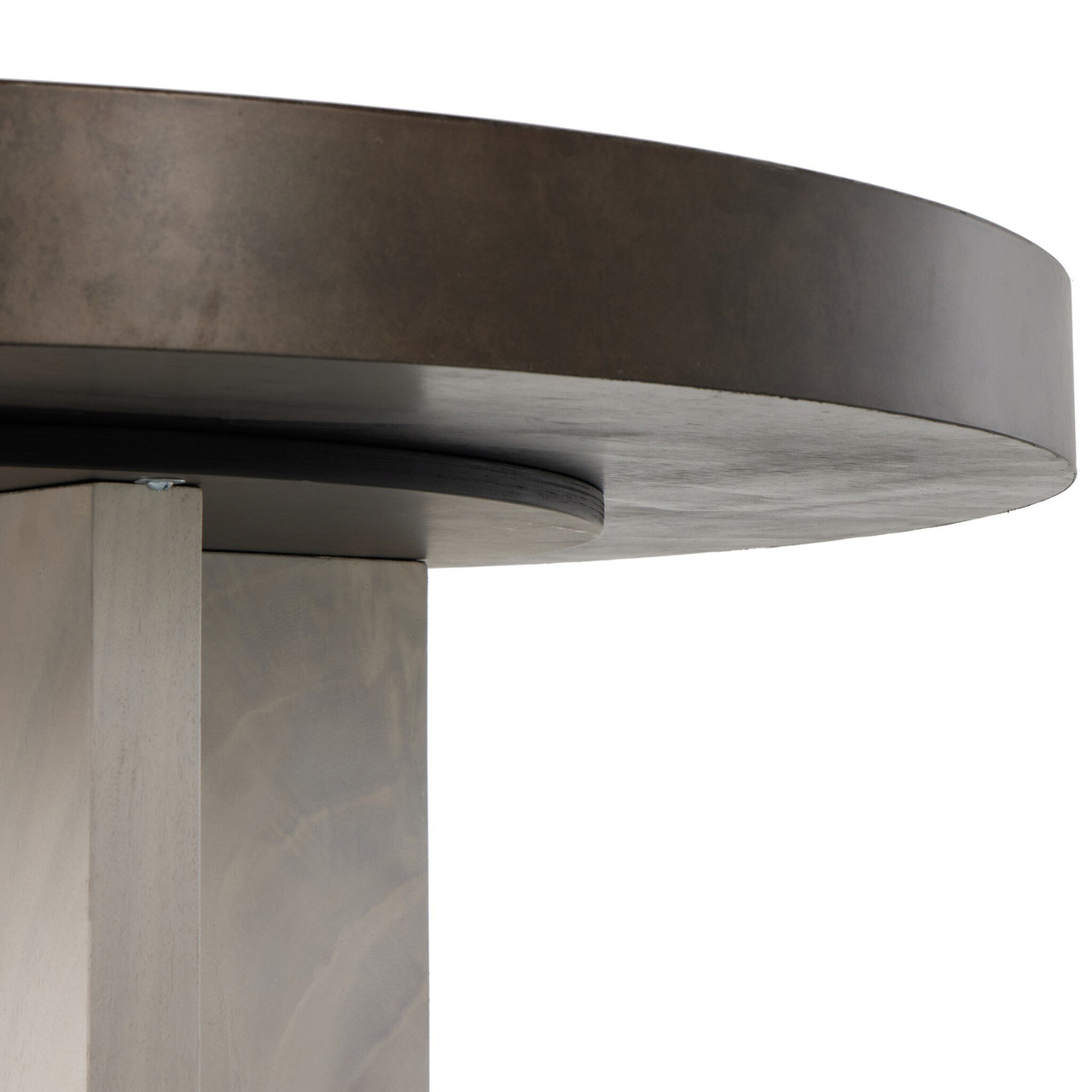 Poker Table - Aged Metal by Four Hands