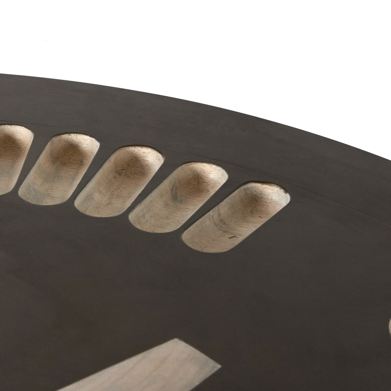 Poker Table - Aged Metal by Four Hands
