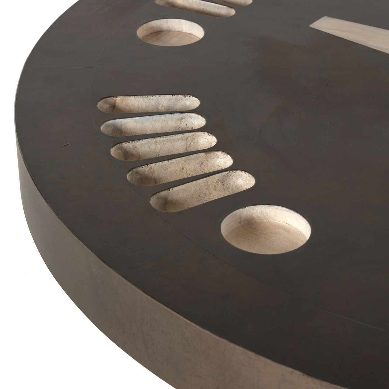 Poker Table - Aged Metal by Four Hands