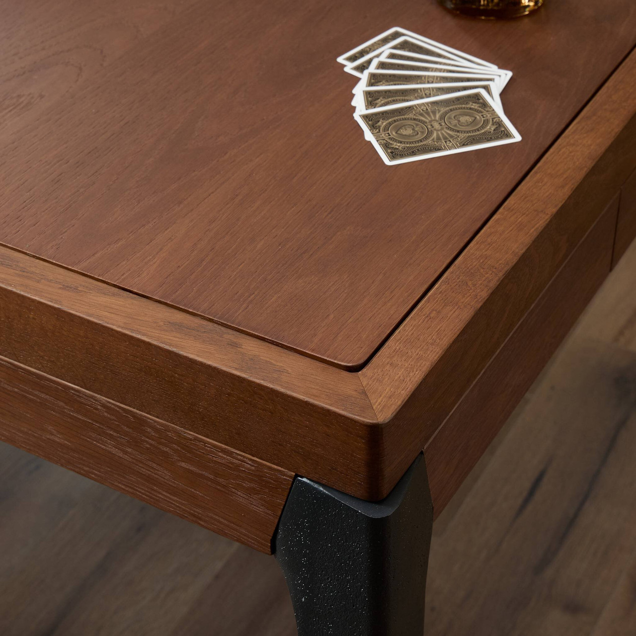 District Eight Mahjong Table - Smoked Oak by Four Hands