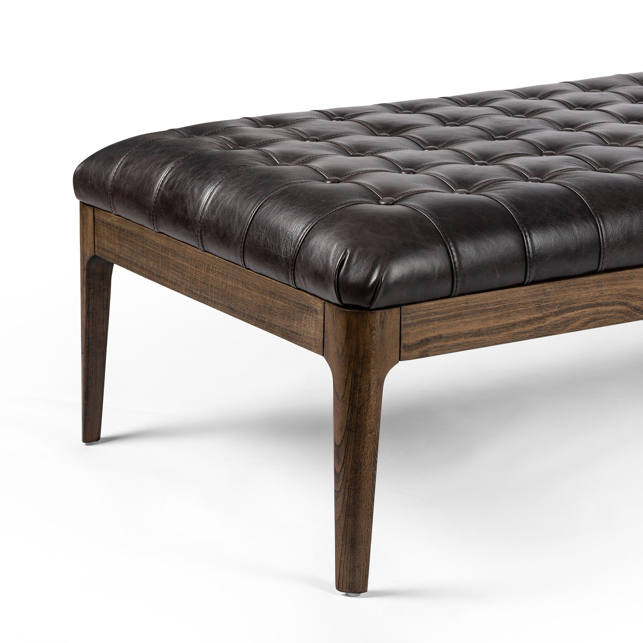 Joanna Chaise - Sonoma Black Leather by Four Hands