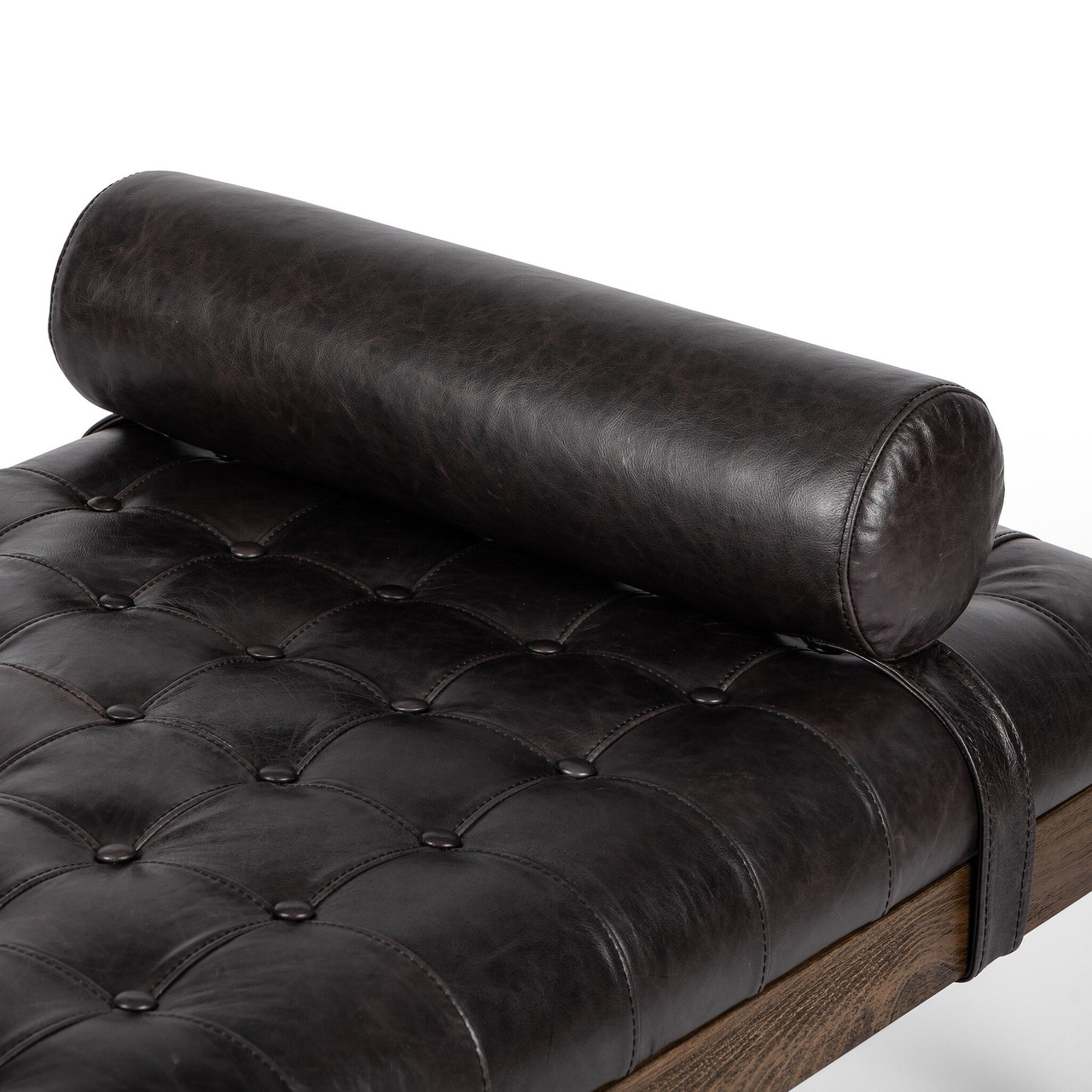 Joanna Chaise - Sonoma Black Leather by Four Hands