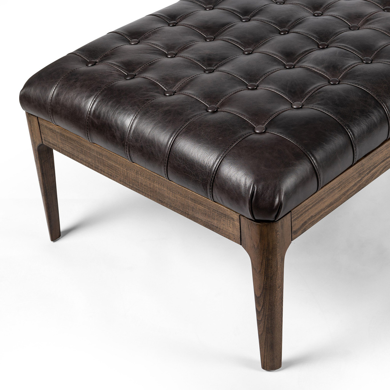 Joanna Chaise - Sonoma Black Leather by Four Hands
