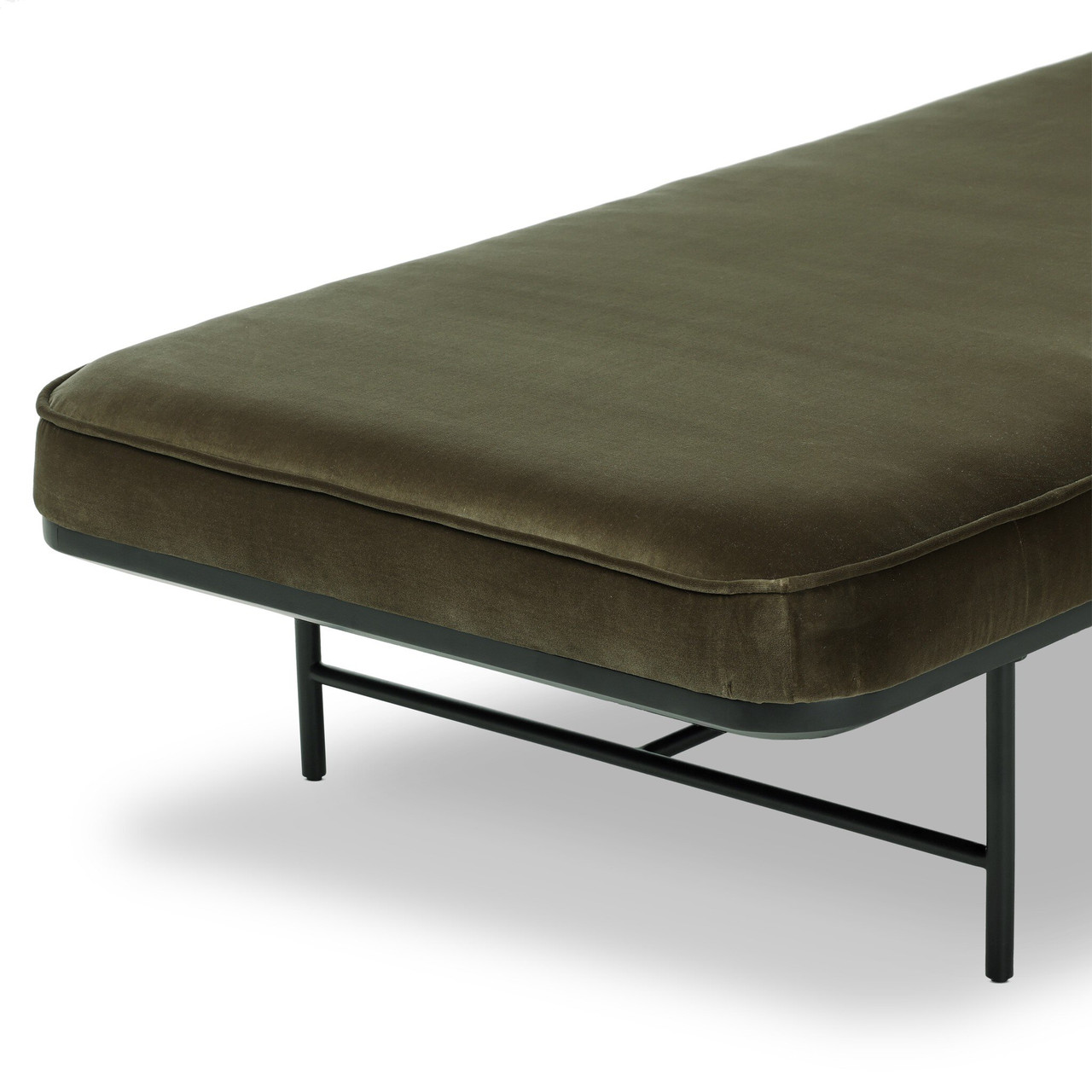 Rakesh Chaise - Surrey Olive Performance Fabric by Four Hands