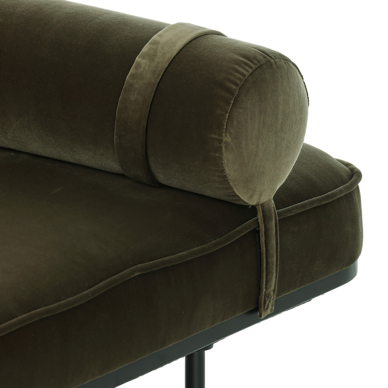 Rakesh Chaise - Surrey Olive Performance Fabric by Four Hands