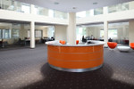 Valde LAV51L Curved Reception Desk - 126" by MDD Office Furniture