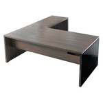 Mito Executive Desk + Right Extension by MDD Office Furniture
