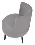 Hilton Lounge Chair w/ Light Grey Camira Era Upholstery by sohoConcept