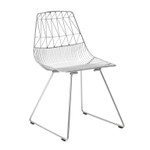 Lucy Side Chair(s) in chrome finish by Bend Goods 1