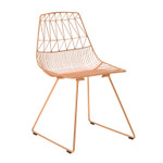 Lucy Side Chair(s) in copper finish by Bend Goods 1