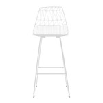 Lucy Bar & Counter Stool in white finish by Bend Goods 2