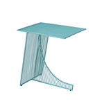 Eclipse Table in aqua finish by Bend Goods 1