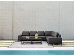 Jericho Sectional Sofa in charcoal Sunbrella upholstery by Mobital lifestyle