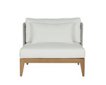 Ibiza Armless Chair - Natural - Stinson White 130- by Sunpan Modern Home