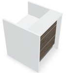 Valde Reception Desk LAV95L - 36" by MDD Office Furniture