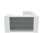 Valde 114" x 86" L-Shape Reception Desk - LAV17L by MDD Office Furniture