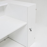 Valde Reception Desk Ending Storage Unit by MDD Office Furniture