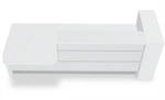 Valde LAV42L Straight Reception Desk w/ Left Countertop (ADA Compliant) - 104" by MDD Office Furniture