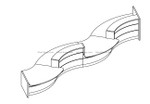 Valde Reception Desk LAV37L by MDD Office Furniture