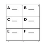 A6F04 Suspension File Drawers w/ Bottom (Drawer Guide) by MDD Office Furniture