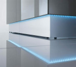 Close up of the Linea Reception Desk by MDD Office Furniture
