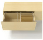Move Executive Desk optional ZZZ337 - File Railings for Pedestal by Narbutas
