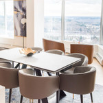 Bridge Double Extension Dining Table by Mobital lifestyle